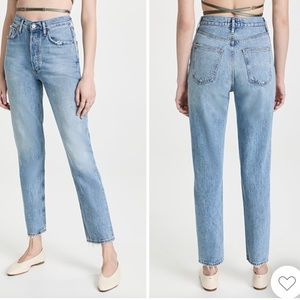 Agolde Fen High rise relaxed taper Jeans size 32